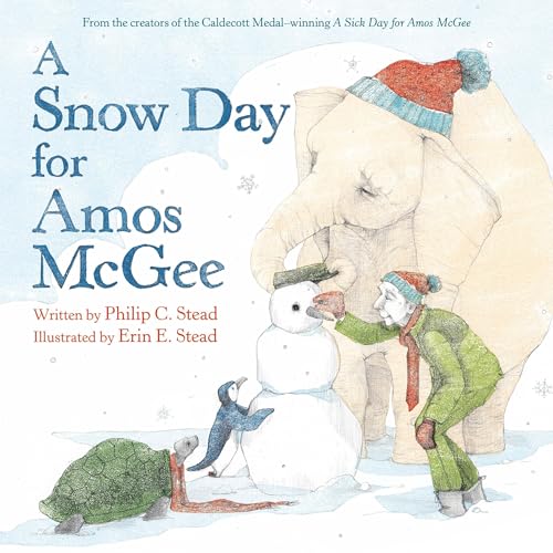 Cover of A Snow Day for Amos McGee