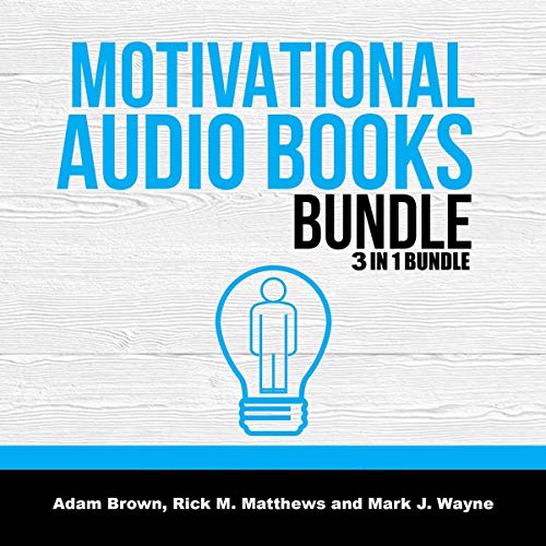 Cover of Motivational Audio Books Bundle: 3 in 1 Bundle