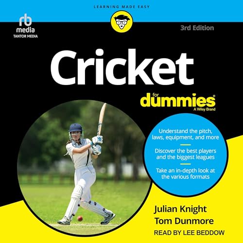 Cover of Cricket for Dummies, 3rd Edition