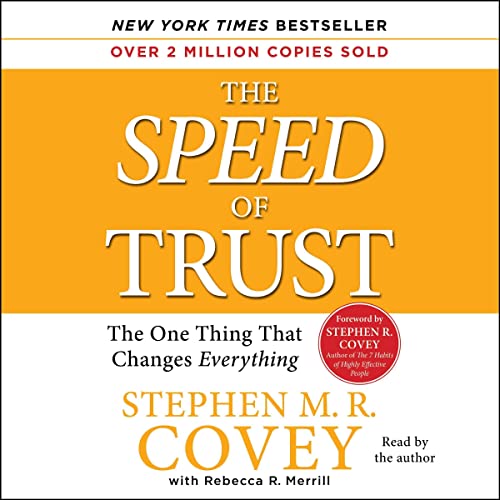 Cover of The SPEED of Trust