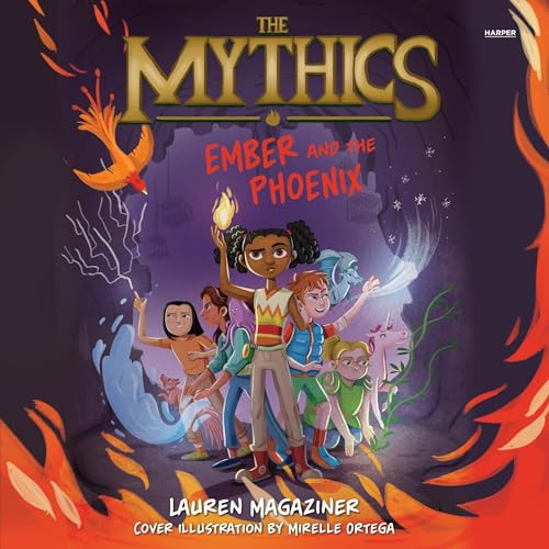 Cover of The Mythics #4: Ember and the Phoenix