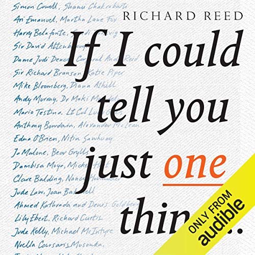 Cover of If I Could Tell You Just One Thing