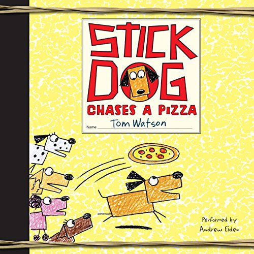 Cover of Stick Dog Chases a Pizza