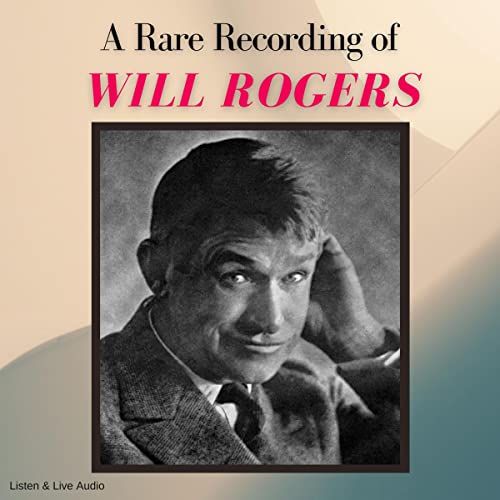 Cover of A Rare Recording of Will Rogers