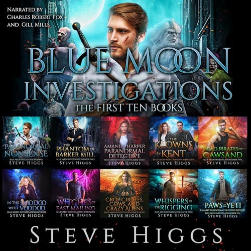 Cover of Blue Moon Investigations Ten Book Bundle