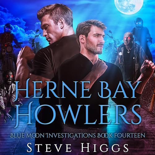 Cover of Herne Bay Howlers - A Snarky Paranormal Detective Mystery