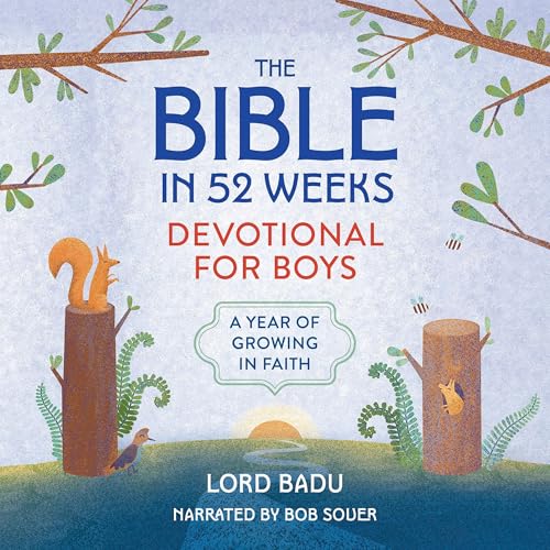 Cover of The Bible in 52 Weeks Devotional for Boys