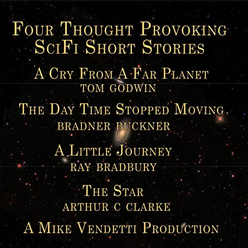 Cover of Four Thought Provoking SciFi Short Stories