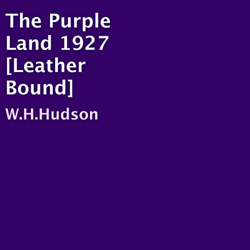 Cover of The Purple Land 1927