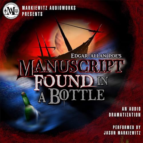 Cover of Edgar Allan Poe's: Manuscript Found in a Bottle