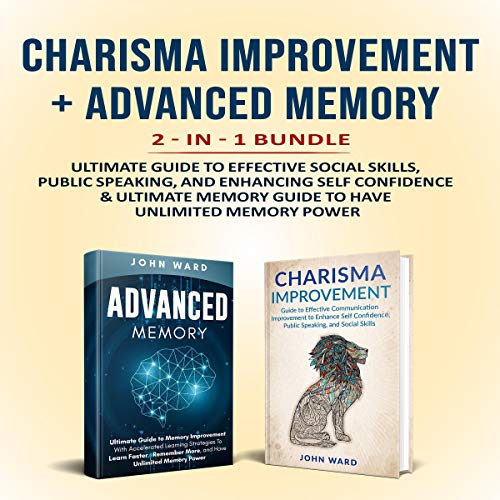 Cover of Charisma Improvement + Advanced Memory: 2 in 1 Bundle