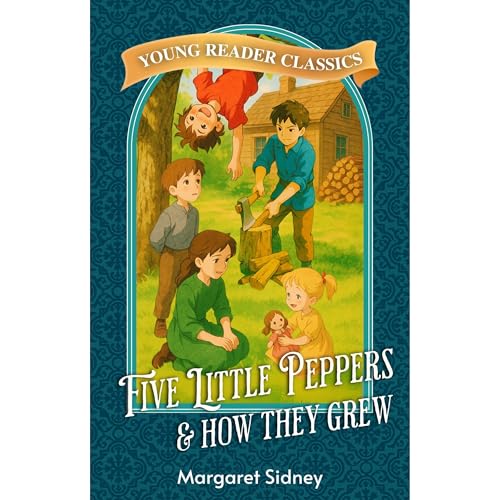 Cover of Five Little Peppers and How they Grew