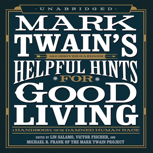 Cover of Mark Twain's Helpful Hints for Good Living