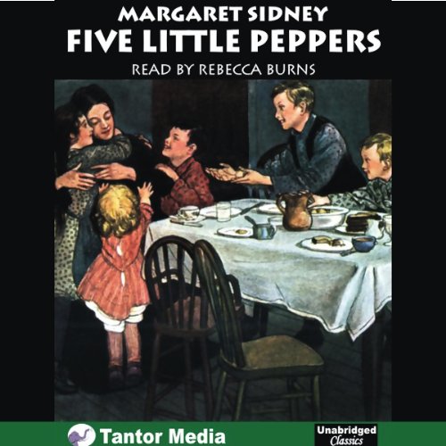 Cover of Five Little Peppers and How They Grew, with eBook