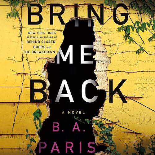 Cover of Bring Me Back