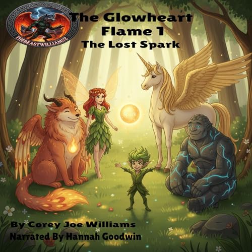 Cover of The Glowheart Flame 1: The Lost Spark
