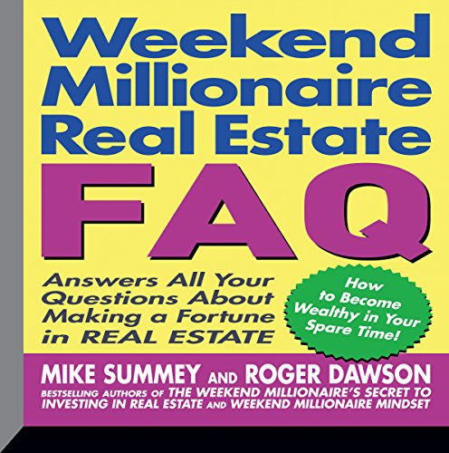 Cover of Weekend Millionaire's Real Estate FAQ