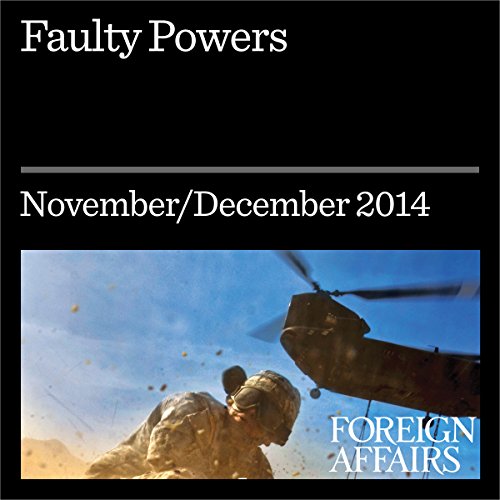 Cover of Faulty Powers