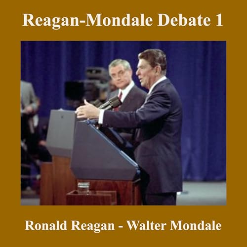 Cover of Reagan-Mondale Debate 1