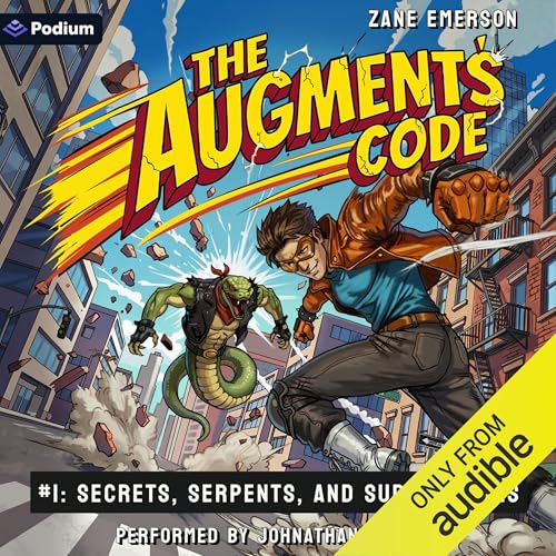 Cover of Secrets, Serpents, and Superpowers: A Superhero LitRPG