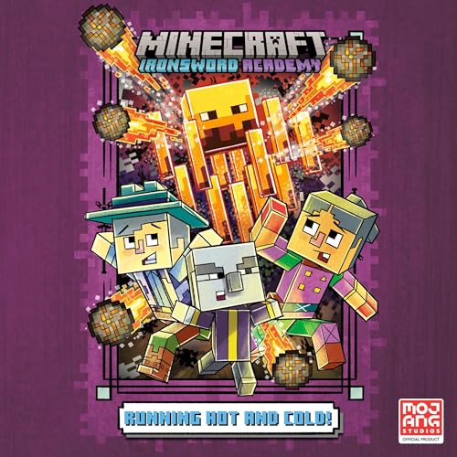 Cover of Running Hot and Cold! (Minecraft Ironsword Academy #3)