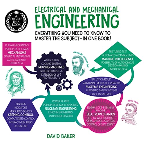 Cover of A Degree in a Book: Electrical and Mechanical Engineering