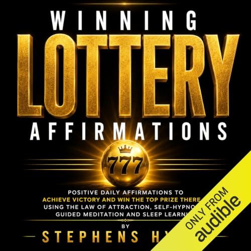 Cover of Winning Lottery Affirmations