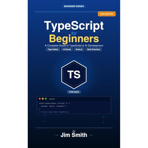 Cover of TypeScript for Beginners