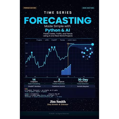 Cover of Time Series Forecasting Made Simple with Python & AI