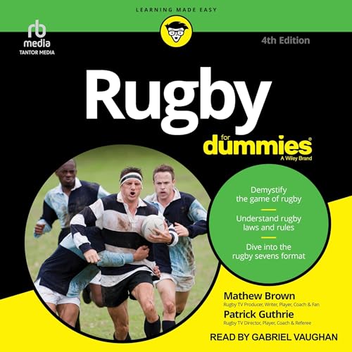 Cover of Rugby for Dummies, 4th Edition