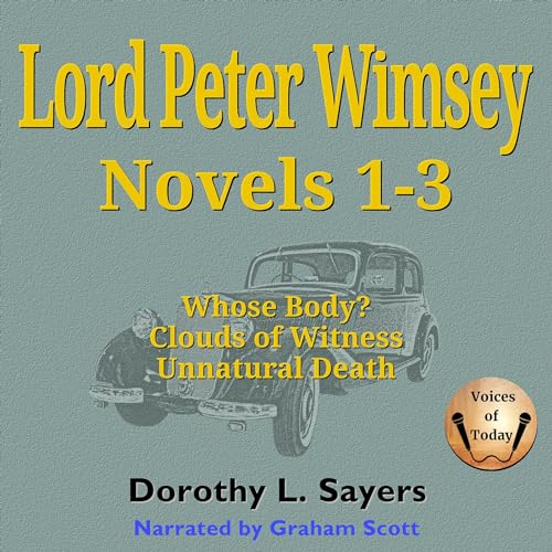 Cover of Lord Peter Wimsey: Novels 1-3