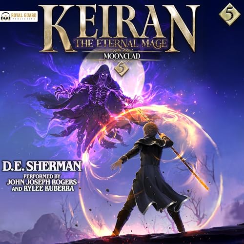 Cover of Moonclad: A Progression Fantasy Epic