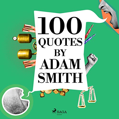 Cover of 100 Quotes by Adam Smith