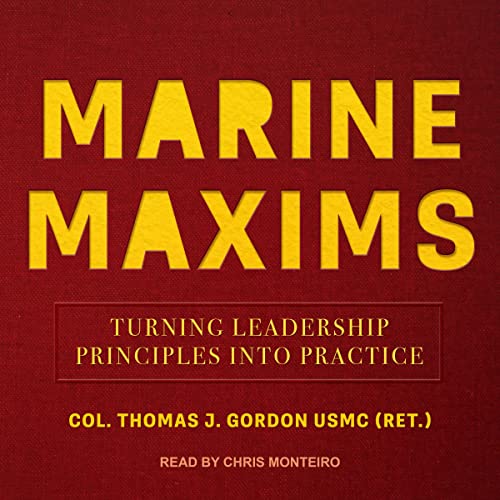 Cover of Marine Maxims