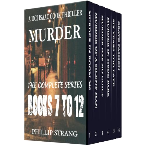 Cover of The DCI Isaac Cook Thriller Series: Books 7 - 12