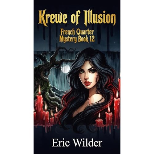 Cover of Krewe of Illusion: a shockingly suspenseful and wildly addictive Wyatt Thomas New Orleans paranormal mystery thriller urban fantasy (French Quarter Mystery Book 12)