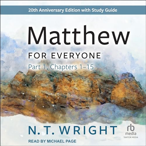 Cover of Matthew for Everyone, Part 1