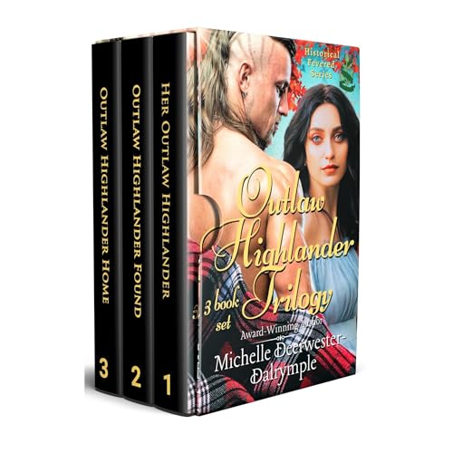 Cover of Outlaw Highlander Trilogy Book Set