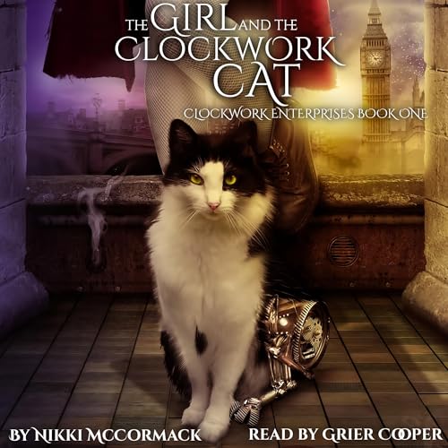 Cover of The Girl and the Clockwork Cat