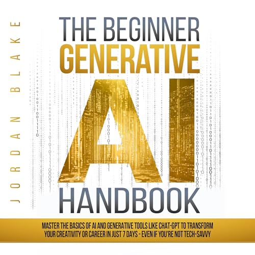 Cover of The Beginner Generative AI Handbook