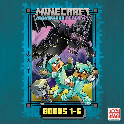 Cover of Minecraft Ironsword Academy Books 1-6 Audio Collection