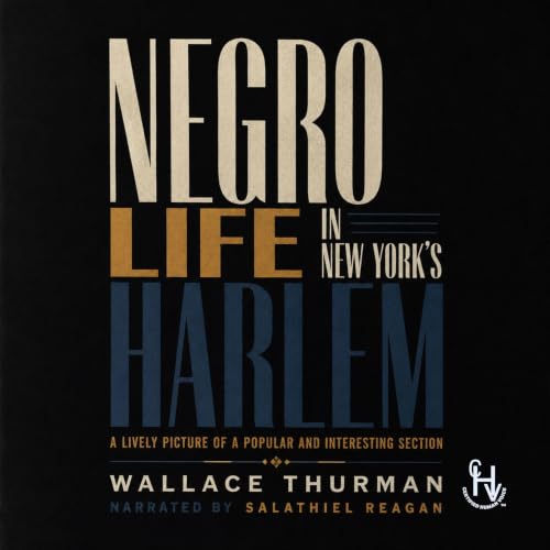 Cover of Negro Life In New York's Harlem