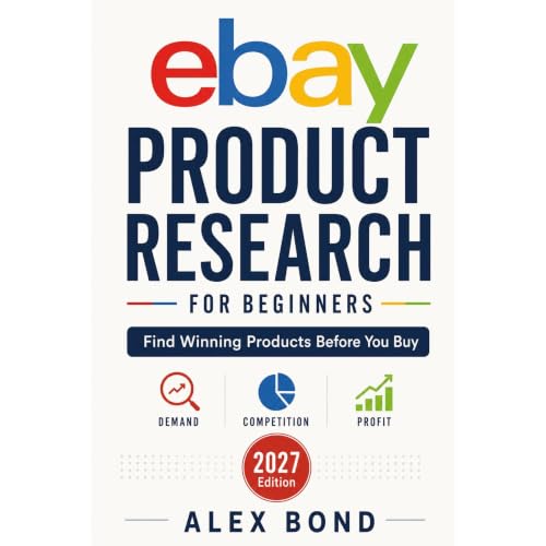 Cover of eBay Product Research for Beginners 2027 Edition
