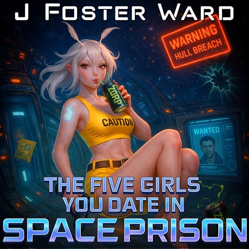 Cover of The Five Girls You Date in Space Prison
