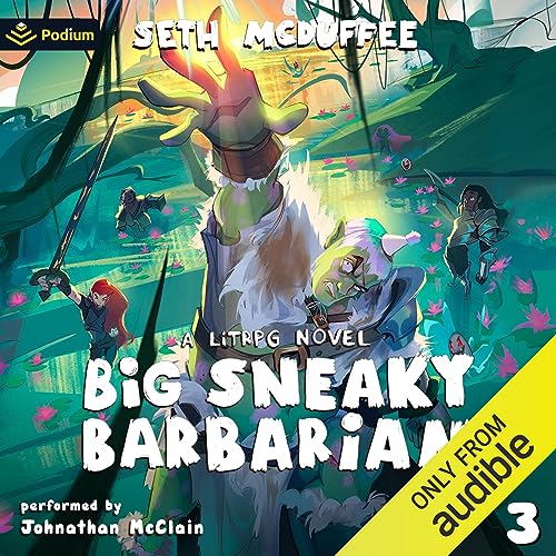 Cover of Big Sneaky Barbarian 3: A LitRPG Novel