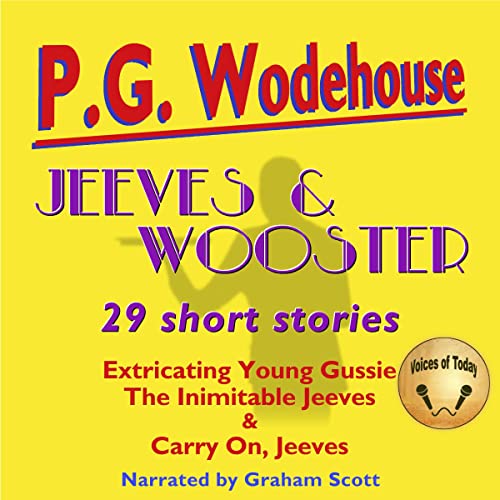 Cover of Jeeves and Wooster: 29 Short Stories