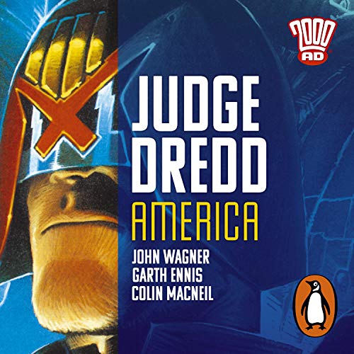 Cover of Judge Dredd: America