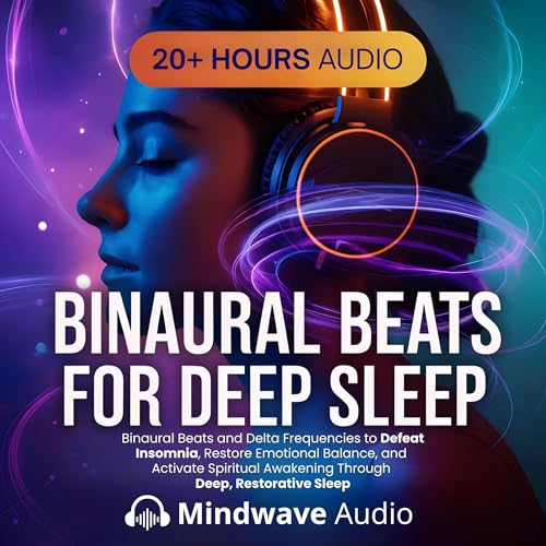 Cover of Binaural Beats for Deep Sleep
