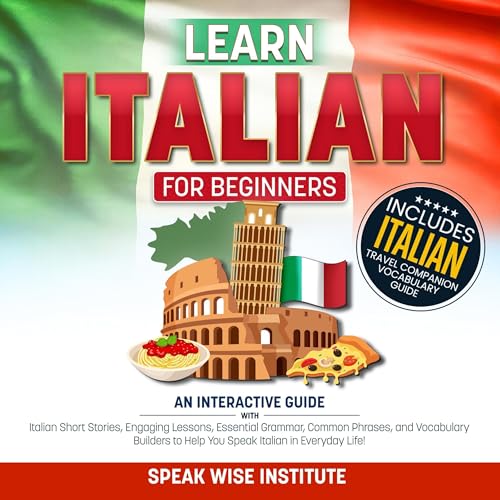 Cover of Learn Italian for Beginners