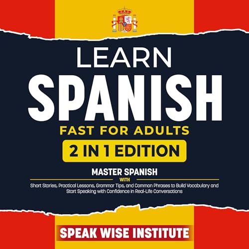 Cover of Learn Spanish Fast for Adults